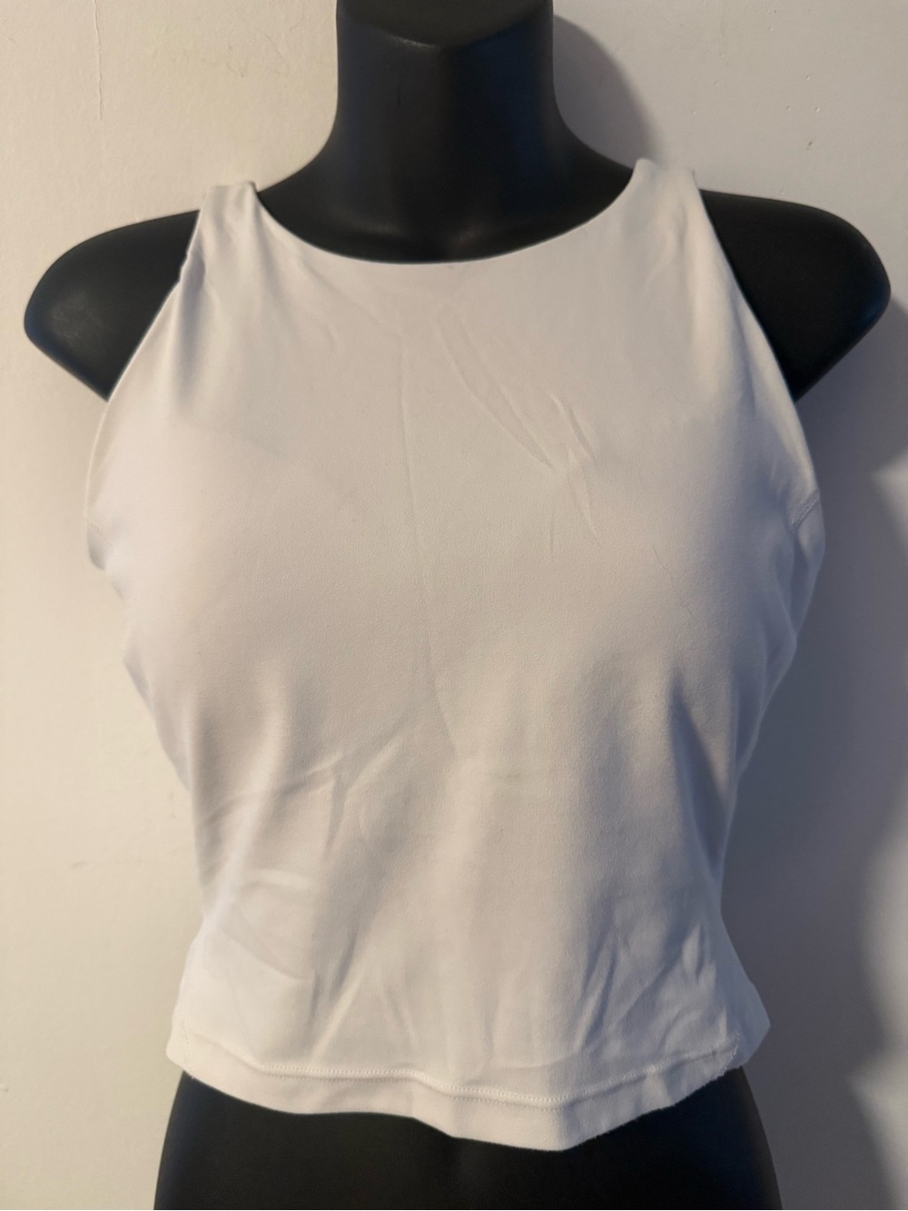 lululemon athletica White High-Neck Tank Top